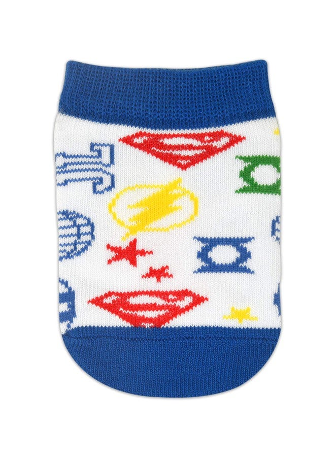 Justice League Unisex's Cotton Ankle Socks (Pack of 3) (JL-KDB-LC-09_Multicolour_2-4 Years) - Image 4