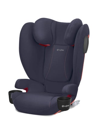 Solution B2 Fix+ Lux High Back Booster Seat, Lightweight Booster Seat, Secure Latch Installation, Linear Side Impact Protection, Reclining 12-Position Height Adjustable Headrest, Bay Blue - pzsku/Z2552DF691C92065EB09DZ/45/_/1725892172/7ca44a4e-456f-4205-8c48-4f6b91b003b7
