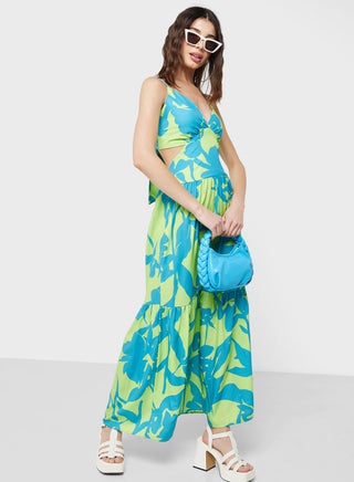 Floral Cutout Maxi Dress - pzsku/Z2552FD9BA77234B2C2FFZ/45/1746429784/5dfcfd78-1b98-49a3-ac83-151fd0a8d816