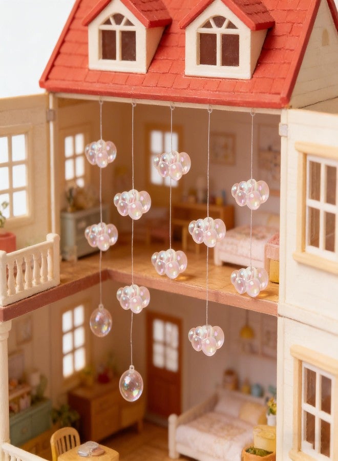 Luckforest Miniature Acrylic Bubbles, 30 Pcs Transparent Mini Bubbles Models for Dollhouse Bathtub Decor DIY Crafts Mini Kitchen Micro Landscaping Decoration - Image 2