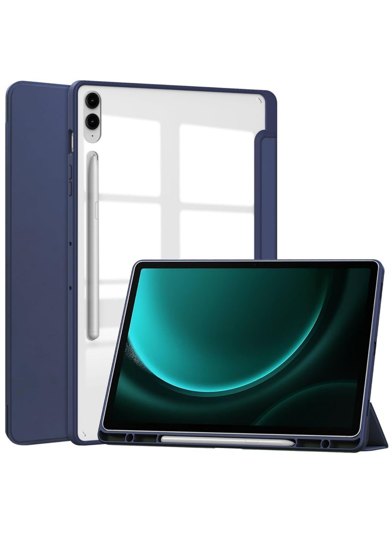 Rock Pow Case for Samsung Galaxy Tab S10 Lite 5G 10.9 inch 2025/S10 FE 10.9 inch 2025/S9 FE 5G 10.9 inch/Galaxy Tab S9 11 inch 2023 with S Pen Holder Shockproof Cover with Clear Transparent Back Shell Auto Wake/Sleep - Image 1