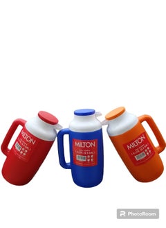 Milton Thermos Set For Water And Juices, Consisting Of Three thermos, With A Capacity Of 1.9 Liters, To Keep Cold And Hot, Made In India  - Image 3