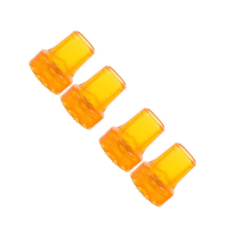 Nonstick Cane Tips For Enhanced Stability 2 Pack Skid Crutch Accessories Lightweight Design - Image 2