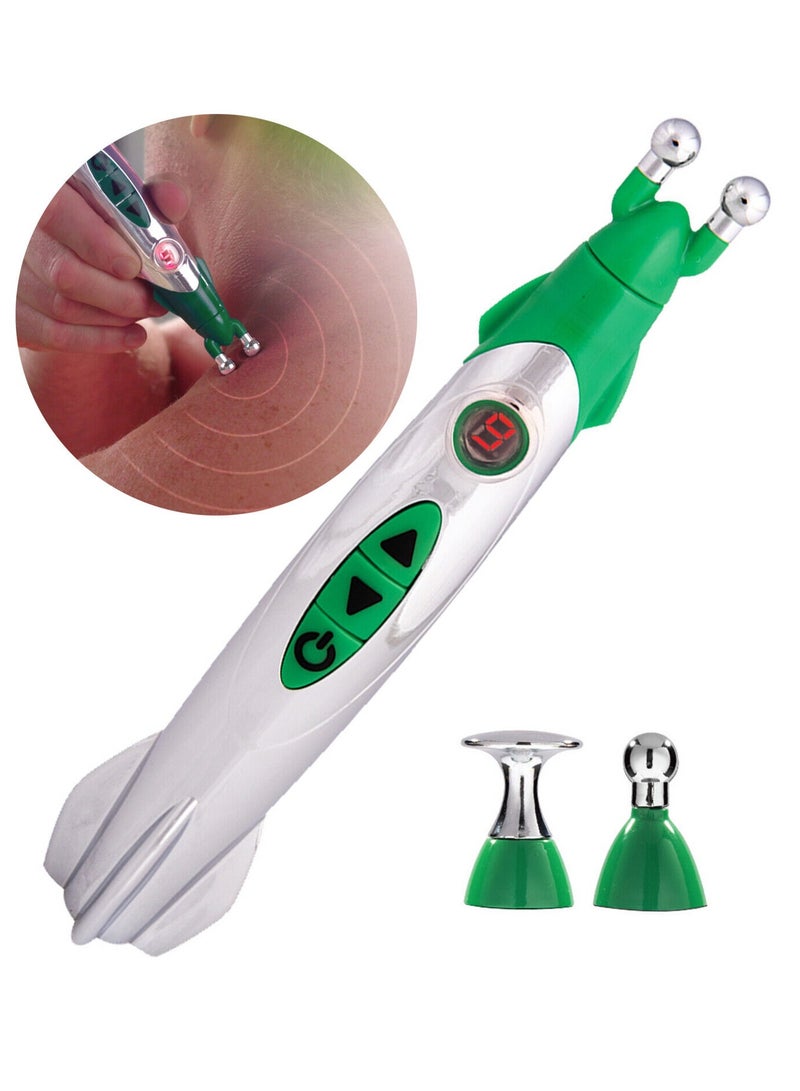 DubaiGallery Electric Pulse Acupuncture Massage Pen Acupoint Health Care Energy for Pain Relief - Image 1