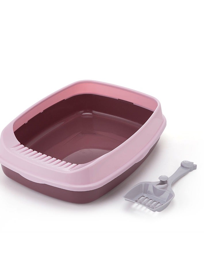 CAT LITTER OPEN CAT TOILET WITH SCOOP- 55*43*18.5cm - Image 3