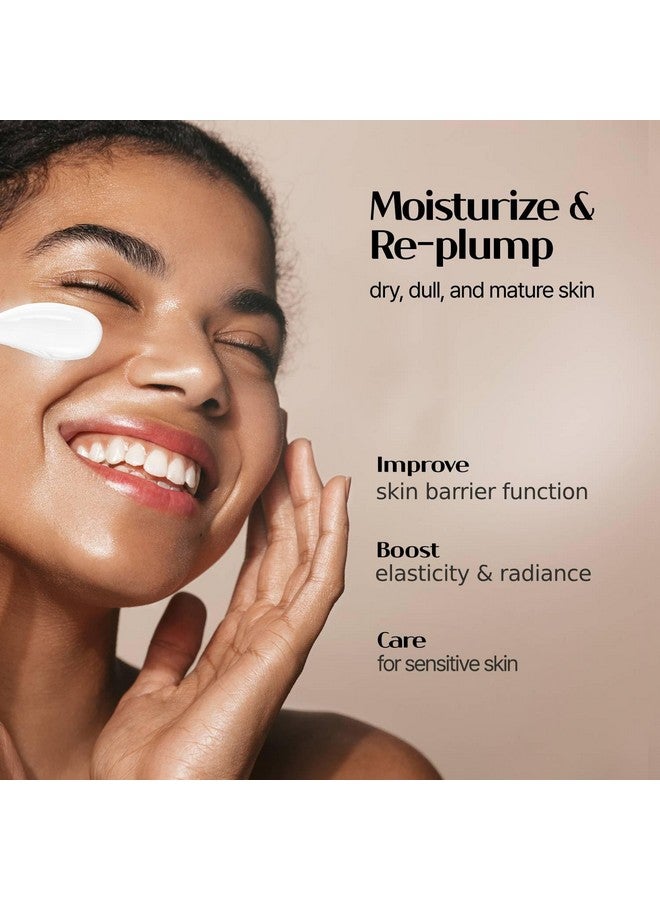VARUZA Ultra Moisturizing Derma Facial Cream Oil Free Deep Hydrating Face Moisturizer Vegan Ewg Verified Product Korea Skin Care With Hyaluronic Acid Amino Acids Nonsticky Unscented Lotion - Image 5
