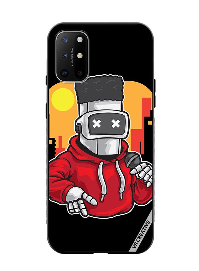 VR CREATIVE Protective Case Cover For OnePlus 8T Robot Dancer Design Multicolour - Image 1
