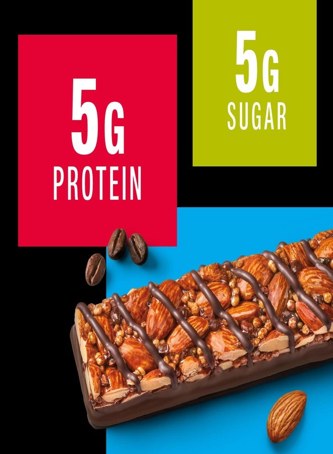 KIND Nut Bars, Dark Chocolate Mocha Almond, Healthy Snack Bars, Gluten Free, Low Sugar, 5g Protein, 36 Count - Image 3