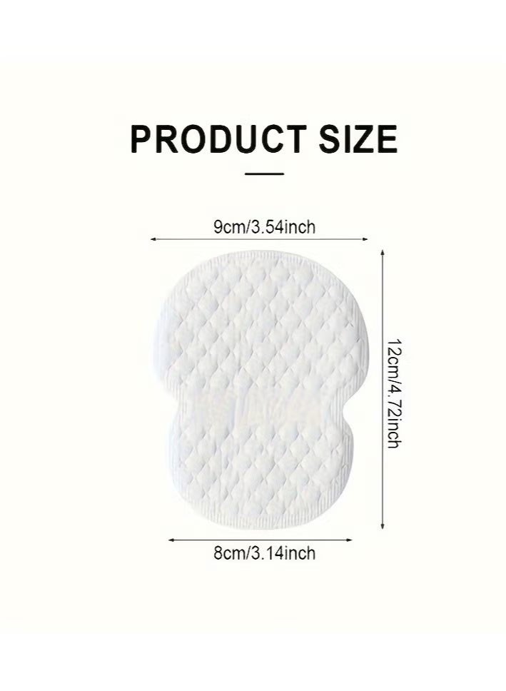 Generic 50 Armpit Sweat Pads, Disposable Underarm Absorption Sweat Pad, Durable And Effective, Lightweight & Breathable, Invisible, Comfortable And Odorless, Easy to Use, Suitable for Both Men And Women In Hot Summer  - Image 5