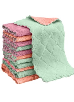 Microfiber Cleaning Cloth 12 Pack 25x15cm Dish Towels Quick - Drying Strong Absorption Water and Remove Oil Dust Towels for Household Kitchen Cooking Car Wash Bathroom - pzsku/Z2553931A34C9B1786CB6Z/45/_/1657200475/28310f03-0301-41c4-a2b0-03d29abf3ed1