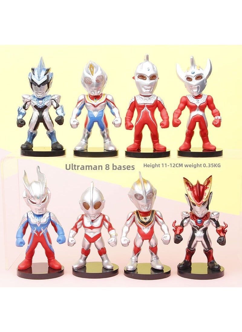 Tri-Headed Godzilla Mech Doll Model 8 models base Ultraman 