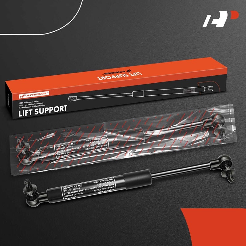 A-Premium Tailgate Rear Hatch Lift Supports for Mitsubishi Eclipse 2001-2005 Convertible with Spoiler - 2-PC Set - Image 2