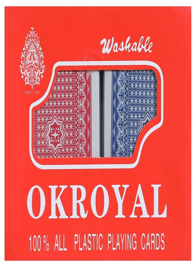 Okroyal Plastic Playing Cards