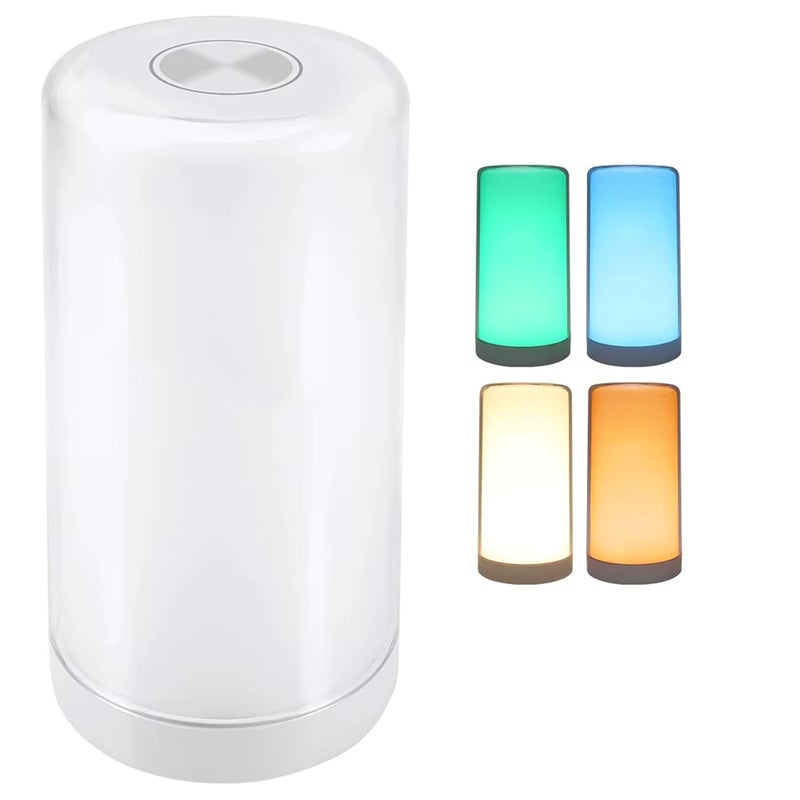 BlissCart Desk Lamps Provide Relaxing Sleep NonClouded Eye Care for Reading Adjustable Intensity NonClouded Night Light Table Coloring Rechargeable Dimmable Lamp with USB Charging Port - Image 3