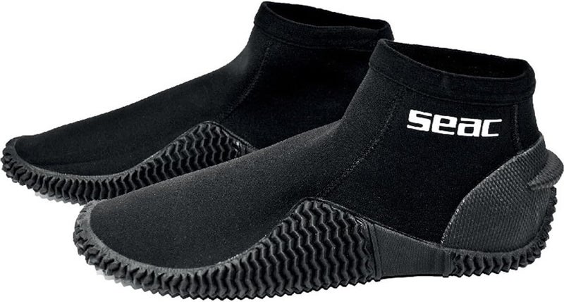 Seac Tropic, 2 mm Neoprene Diving Boots with Rigid Sole and Heel Protection - Image 4