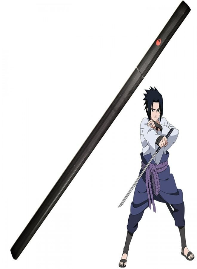 Uchiha Sasuke Wooden Sword With Sword scabbard with belt - Image 1
