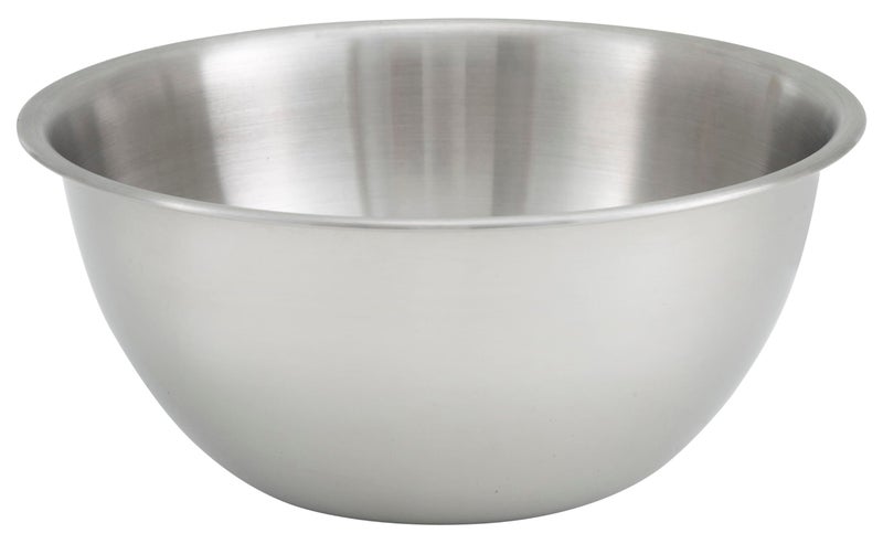 Winco Deep Mixing Bowl, 8-Quart, Stainless Steel