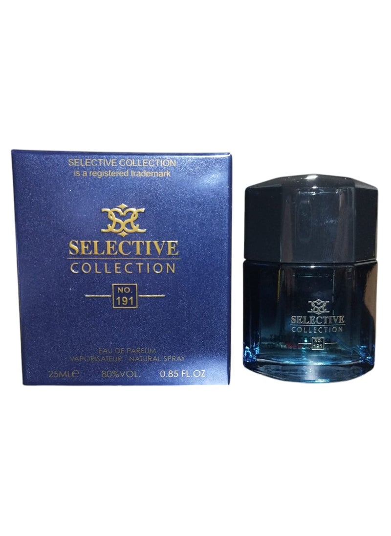 Selective Collection NO. 191 Eau De Parfum For Men - 25 ML 