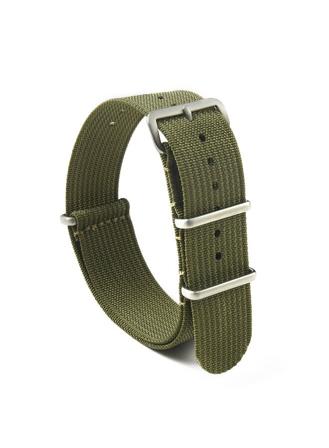 NATO Style Integrated Nylon Strap - Fits 18/20/22mm Watches - Image 2