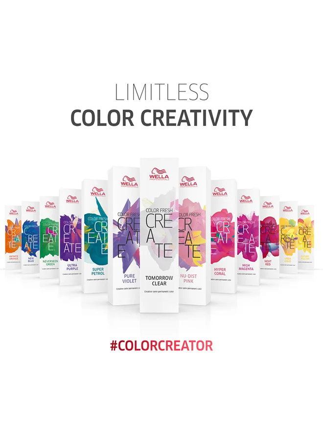 Wella Professionals  Color Fresh Create New Blue 60Ml  | Best Price UAE