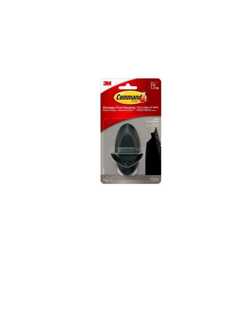 3M Command™ Slate Double Hook - Image 3
