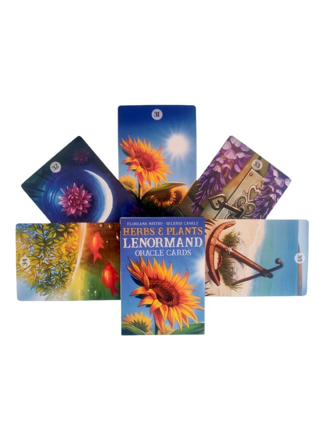 NIBEMINENT Herbs Lenormad Oracle Cards - Image 1
