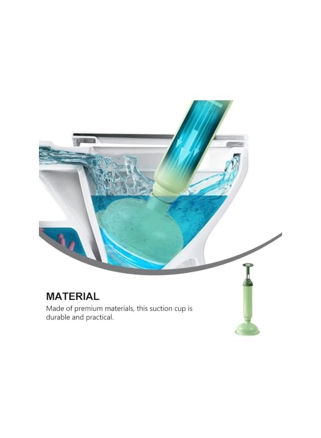 promass 2Pcs Toilet Plunger, Drain Plunger, Sink Plunger with Handle, Clog Remover Hand Ergonomic, Space-Saving, Plunger Unclogging Tool for Bathroom, Shower, Kitchen - Image 3