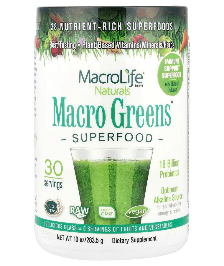 MacroLife Naturals Macro Greens® Superfood 10 oz (283.5 g)