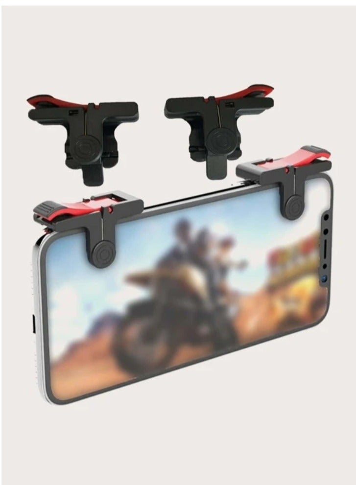Mobile game controller finger cap with 2pcs trigger controller - Image 2