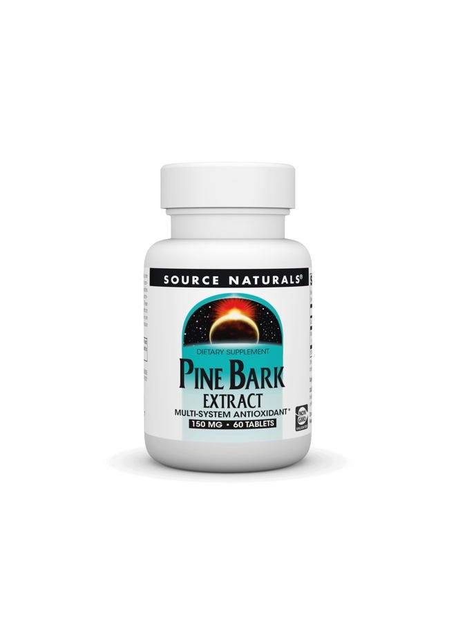 Source Naturals Pine Bark Extract 150 mg 60 Tablet - Image 1
