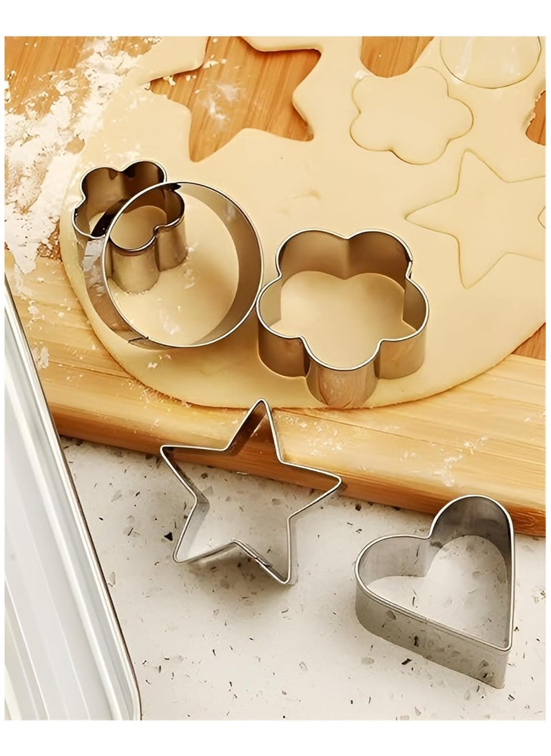 Generic Cookie , biscuit Cutter Stainless Steel Set of 12  - Image 5