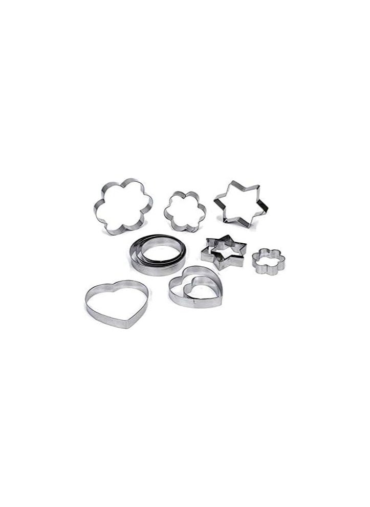 Generic Cookie , biscuit Cutter Stainless Steel Set of 12  - Image 3