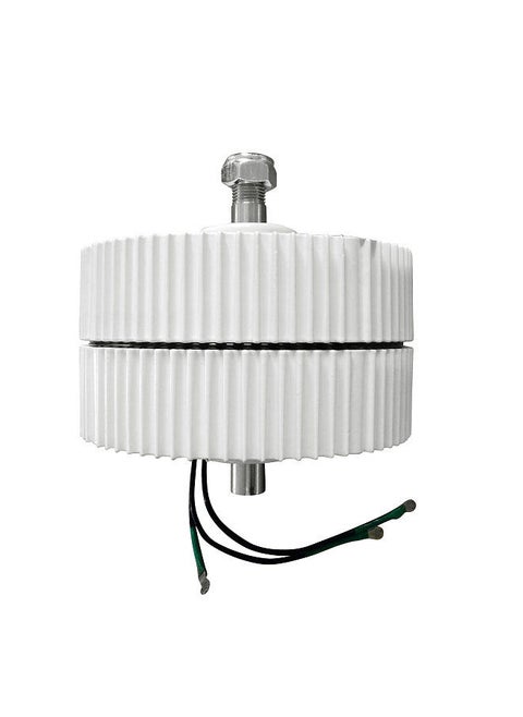 500W 48V Three-phase AC Permanent Magnet Generator Mini High Efficiency 950RPM Low Speed Wind Generator Motor AC Alternator for Wind Generators DIY