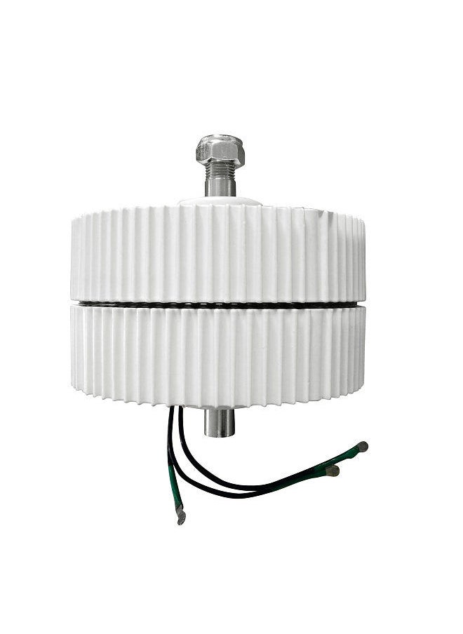 500W 48V Three-phase AC Permanent Magnet Generator Mini High Efficiency 950RPM Low Speed Wind Generator Motor AC Alternator for Wind Generators DIY