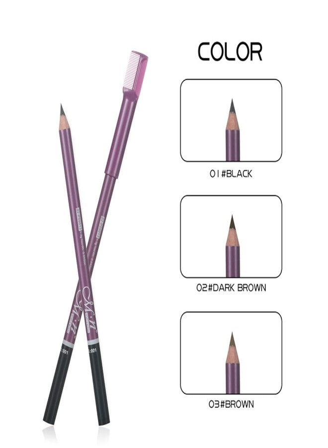 ME NOW Waterproof Eyebrow Pencil with Brush - Image 2