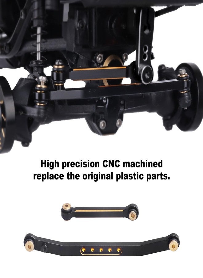 Hobbyfire RC Steering Rod Tie Links Linkage for 1/24 RC Crawler Axial SCX24 AXI90081 Upgrades, Aluminum Alloy Metal - Image 3