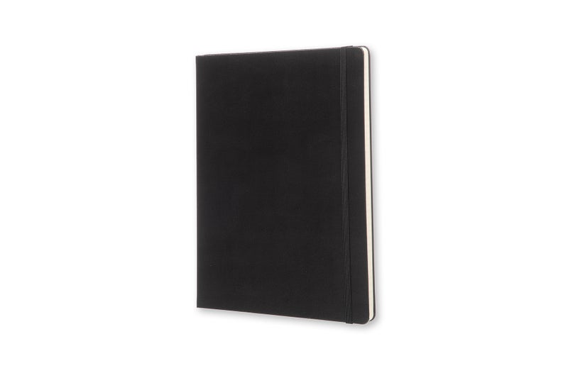 MOLESKINE دفتر XL صفحات مربعة غلاف صلب أسود 240 صفحة - Image 3