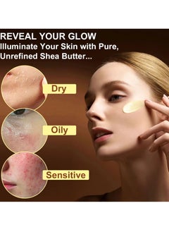 ATOANY 120g Shea Butter Pure Natural Raw Unrefined Shea Butter for Face Body Hair Moisturizing Hydrating Nourishing Soothing Shea Butter to Make Lotion and Soap Lip Balm Moisturizer  - Image 4
