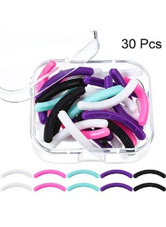 Curler Refills Eyelash Curler Refill Pads Silicone Rubber Curler Replacement Refills Pads For Universal Eyelash Curler With A Clear Storage Box (30 Pieces Multi Color) - pzsku/Z2554DAB8138678DBD548Z/45/_/1654024875/a44c0237-aba0-40c3-b59c-d768e8a04f6e