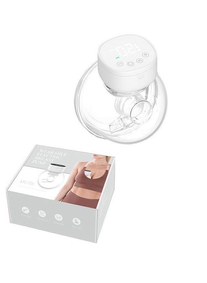 Electric Breast Pump Wearable, Hands-Free, Low Noise Painless With 3 Modes 9 Levels, And 5 Pieces Breastmilk Storage Bags - Image 4