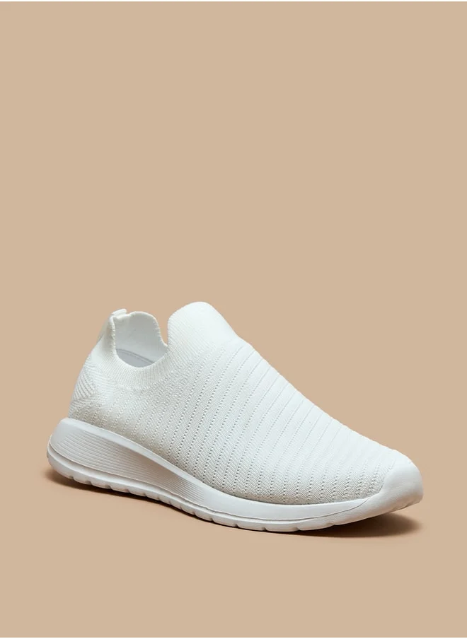 Oaklan by Shoexpress Textured Slip-On Walking Shoes