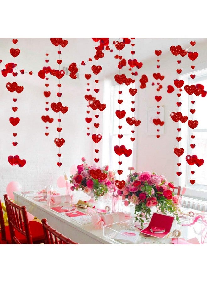 بينك بلوم ديكورات حفلات عيد الحب من pinkblume، إكليل قلب أحمر لامع معدني، لافتة على شكل قلب، لحفلات الذكرى السنوية، وعيد الأم، والخطوبة، وحفلات الزفاف، وحفلات توديع العزوبية، ومستلزمات حفلات توديع العزوبية - Image 5