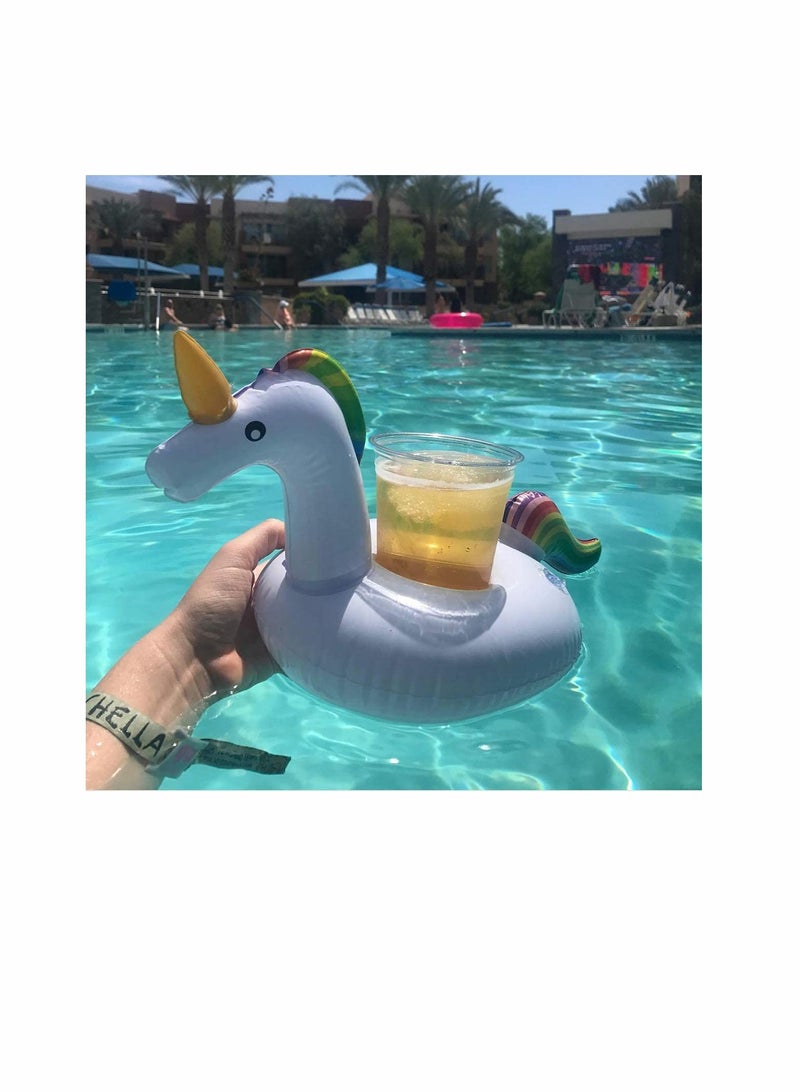 Barakah Inflatable Swimming Pool And Hot Tub Drink Floating Cup 15 Pieces - Image 4