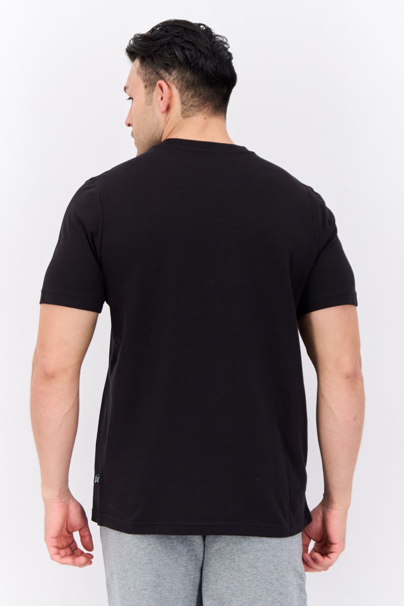 PUMA Men Regular Fit Short Sleeves Outdoor T-Shirt, Black - Image 3