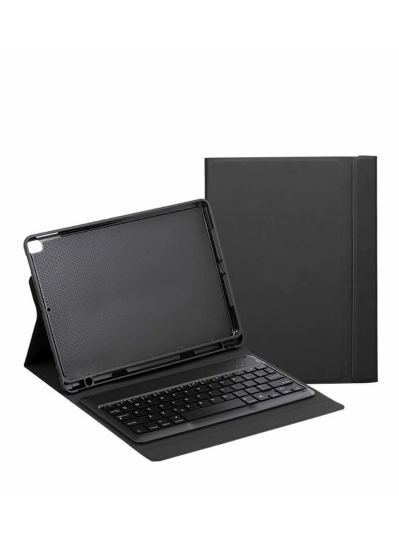 MUNTAQI Keyboard Case for iPad Pro 13-inch 2024 with English Layout – Detachable Backlit Wireless Bluetooth Keyboard – Magnetic Cover, Pencil Holder, Touchpad, Smart Folio for iPad Pro M4 - Image 3