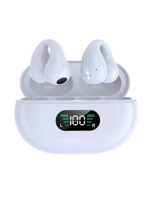 Open Ear Wireless Bone Conduction Headphone Ear Clip Sport Headset