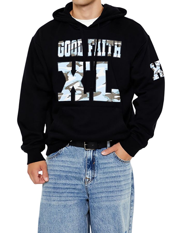FOREVER 21 Camo Good Faith XL Hoodie  - Image 1