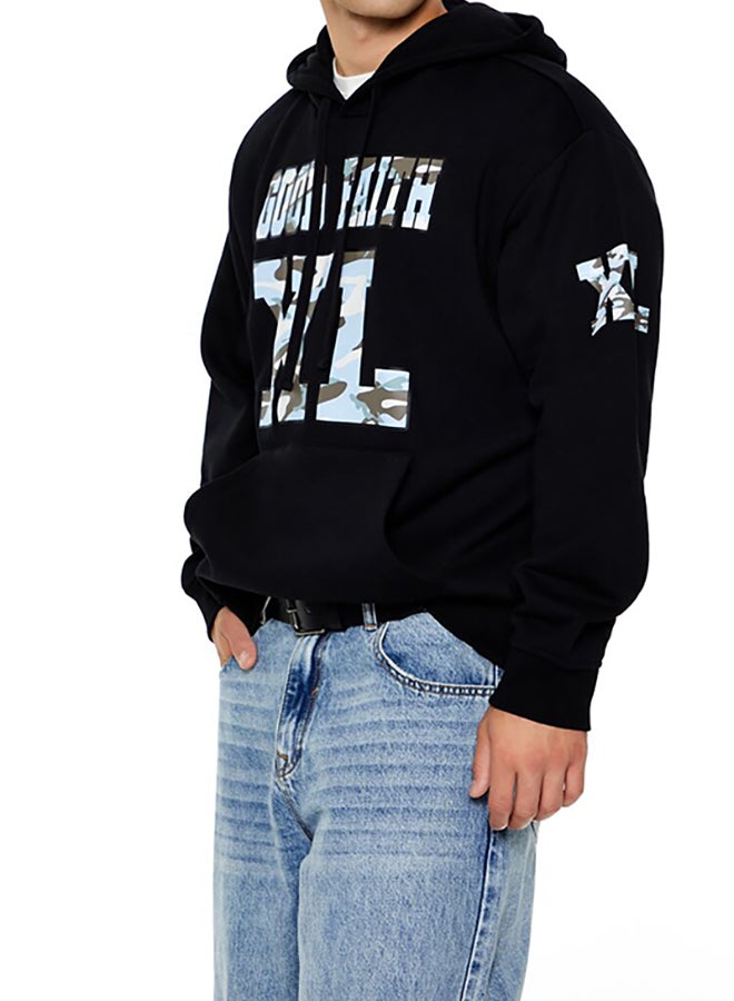 FOREVER 21 Camo Good Faith XL Hoodie  - Image 2