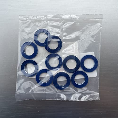 BENEDETTO [OEM Products] BENEDETTO Auto Service 10 PCS Oil Drain Plug gaskets/Crush washers Replacement for Toyota Drain Plug Washer Replaces# 90430-12031 Aluminum (QTY10) - Image 2