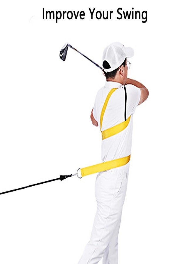 asdmm Golf Swing Twist Training Aid Belt - Posture Correction Warm up Exercise Tool for Beginners Women Men - Image 3